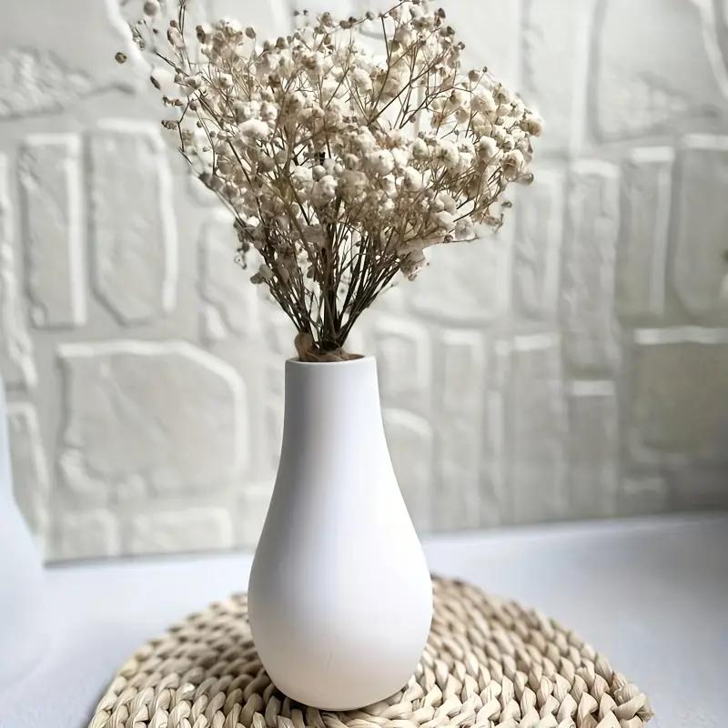 3D Long Vase Clay Silicone Mold DIY Home Decoration Ornament Crafts Making Plaster Epoxy Resin Concrete Flower Pot Casting Molds