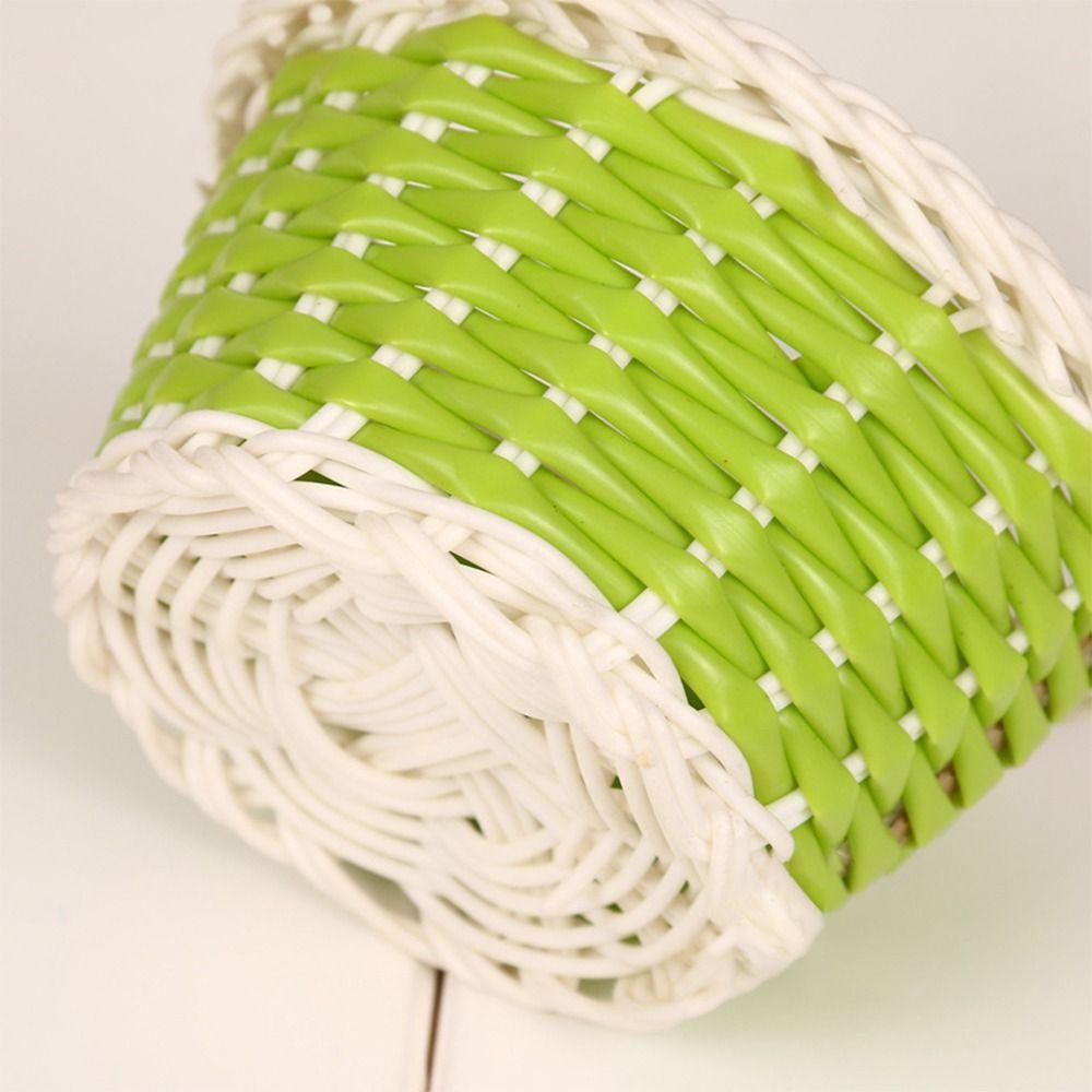 Корзина для хранения цветов из ротанга, круглая/в форме сердца, плетеная корзина для цветов для дома, свадьбы