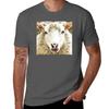 Sheep Art White Sheep Tshirt Big And Tall Gym Tshirt