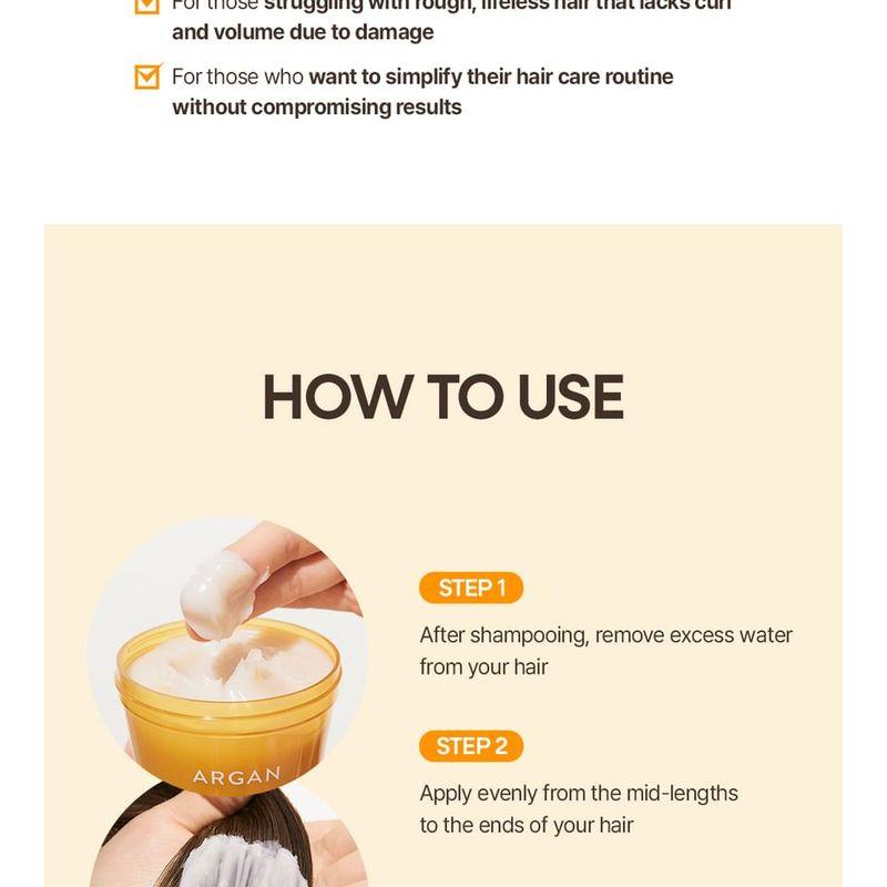 Nature Republic Argan Essential Глубокий уход за волосами