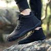 Autumn and Winter Cotton Shoes Outdoor Velvet Warm Cotton Shoes Large Size High Top Cold Boots Sports Snow Boots