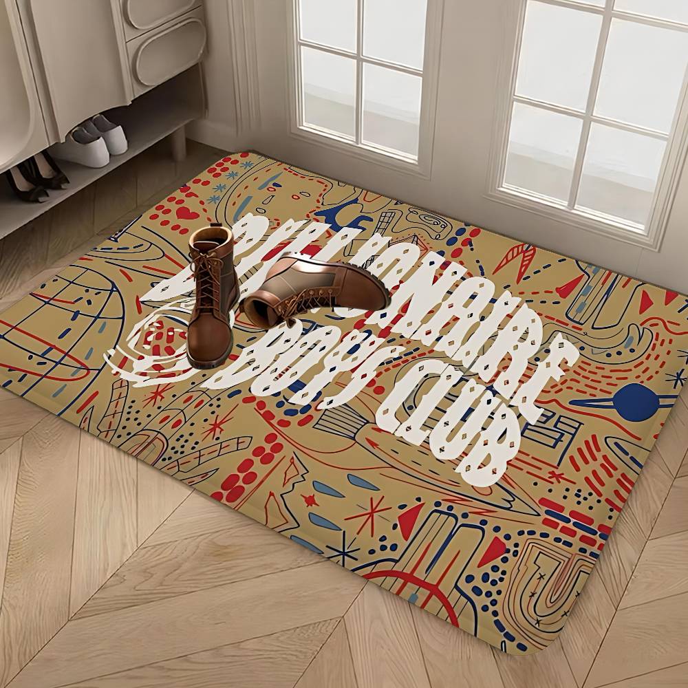 B-Billionaires B-Boys Club Kitchen Mat Kids Room Bedroom Decoration Balcony Anti-Slip Doormat Living Room Alfombra