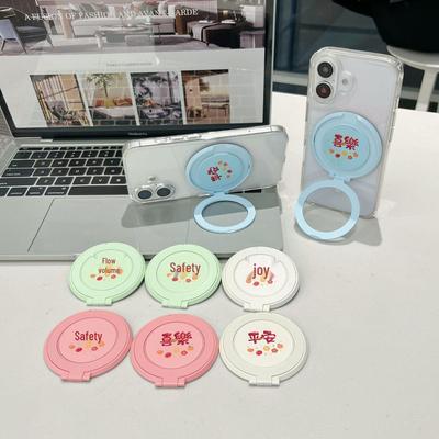 Вращающаяся на 360° клейкая подставка-кольцо для телефона с регулировкой угла наклона
