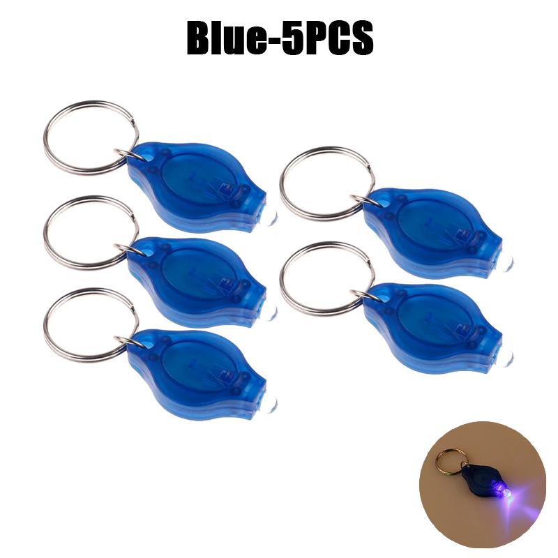 100 шт. мини светодиодный брелок фонарь УФ-фонарик УФ-свет карманный аварийный фонарь мини-фонарик черный свет брелок фонарики