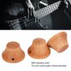 3 Pieces Electric Guitar Knobs, Wooden Guitar Volume Control Knobs, Professional Accessories (Maple)