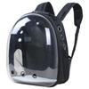Pet Space Capsule Backpack: Large Capacity, Breathable Cat & Small Dog Carrier with Front Chest and Double Shoulder Straps.