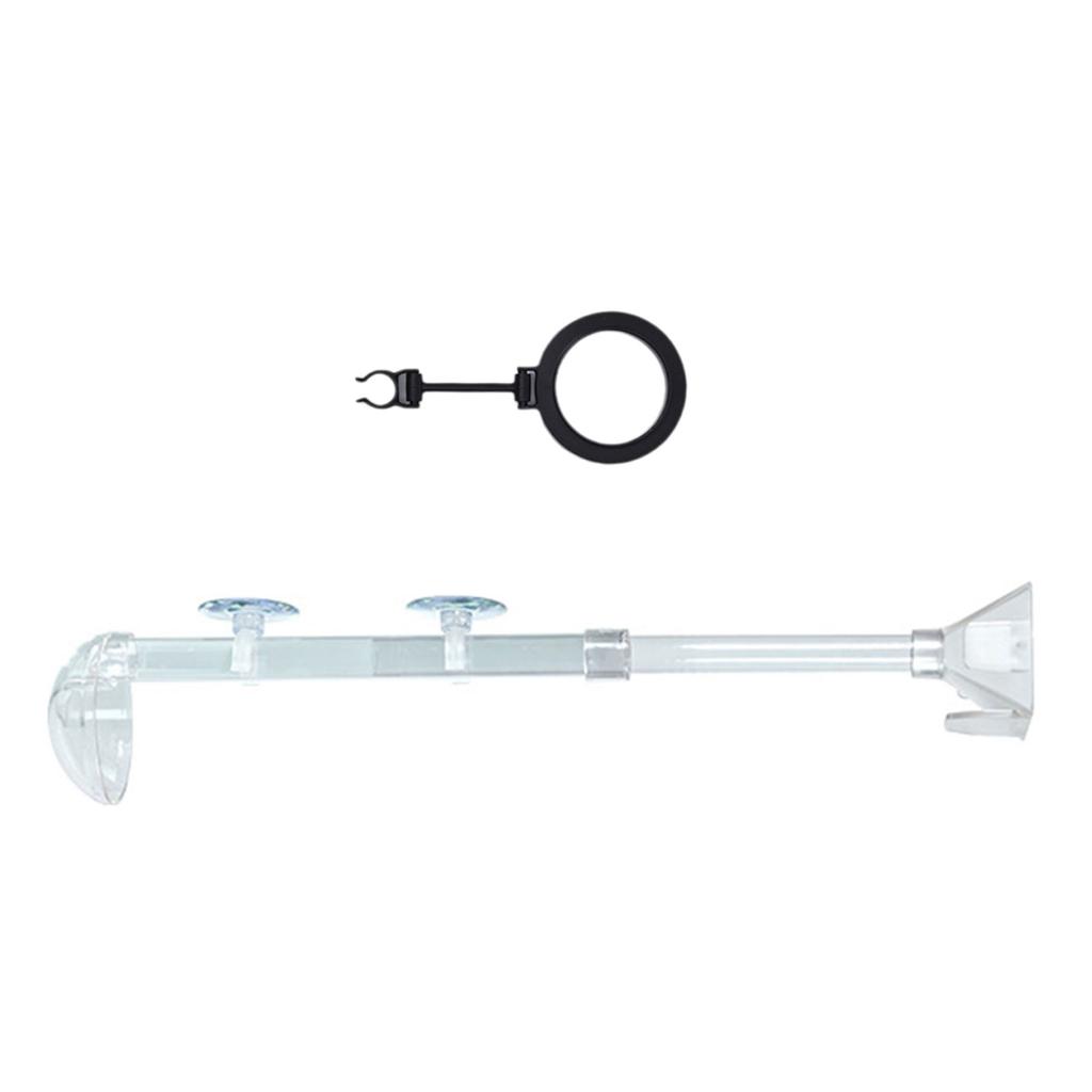 Раздвижная кормушка-палка для кормления, инструмент для кормления аквариумов, кормушка для рыб с загущенной водой для аквариумов и здоровья домашних животных