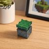 Smooth Surface Fidget Pixel Block Model 3D Printed One-Piece Decompression Toy Mechanical Pressing Structure Crisp Rebound Stress Relief