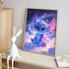 Disney 5D DIY Алмазная живопись Набор «Космический стежок Радужное галактическое чудо» Декор для дома Подарок для поклонников