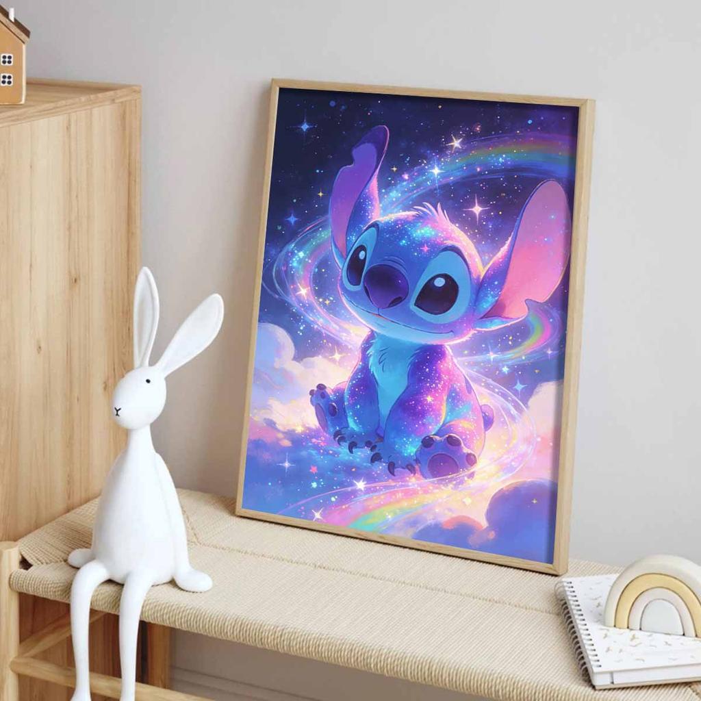 Disney 5D DIY Алмазная живопись Набор «Космический стежок Радужное галактическое чудо» Декор для дома Подарок для поклонников