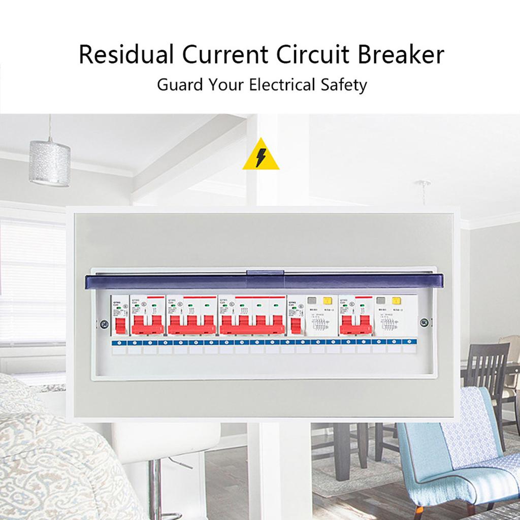GYL9 4P 400VAC RCCB Residual Current Circuit Breaker Electric Leakage or (63A)