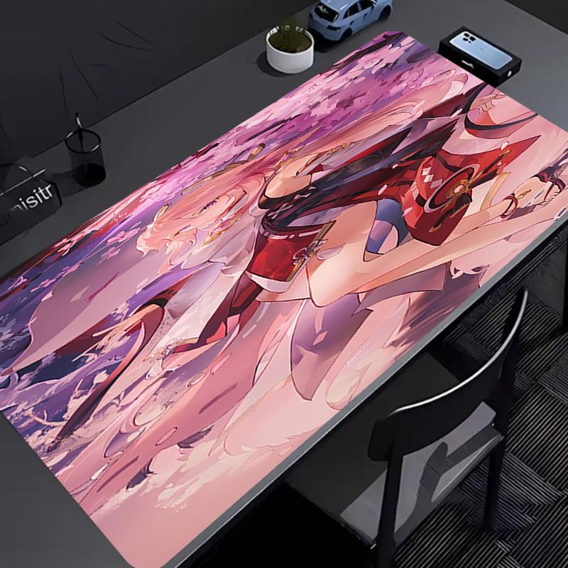 Genshin Impact characters4 Mouse Pad - Non-Slip Rubber Base, Smooth Surface for Work,Gaming,Office,And Home Use, Desk Mouse Pad