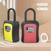 1 комплект ящика для ключей с подвесным крючком. 4-значный пароль. Высокая твердость. Хорошая безопасность. Быстрый сброс. Противоугонный настенный ключ. Безопасный комбинированный замок для дома.