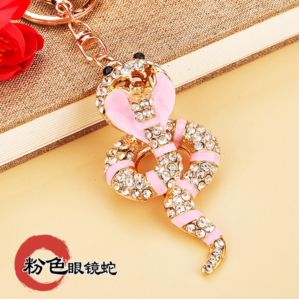 Кулон-брелок в виде змеи из сплава, шарм, брелок для ключей, аксессуар для сумки, шарм для сумки, подходит для модных молодых взрослых, подарок