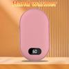 Компактный ручной подогреватель 2 в 1 с дисплеем температуры и функцией Power Bank для комфорта и удобства в холодную погоду