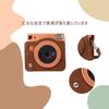 HIYQIN Cheki FUJIFILM instax SQUARE SQ1 Camera Camera Protection Case with Shoulder PU Leather Case, Bag, Strap, (Brown)