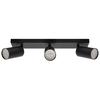 Wall-Ceiling Fixture Black 3L 3X35W Gu10 Ip20 Manam Ideus 03765