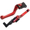 1 Pair Red Brake Clutch Lever Handle Fit For Honda CBR1000RR Fireblade CB1000R
