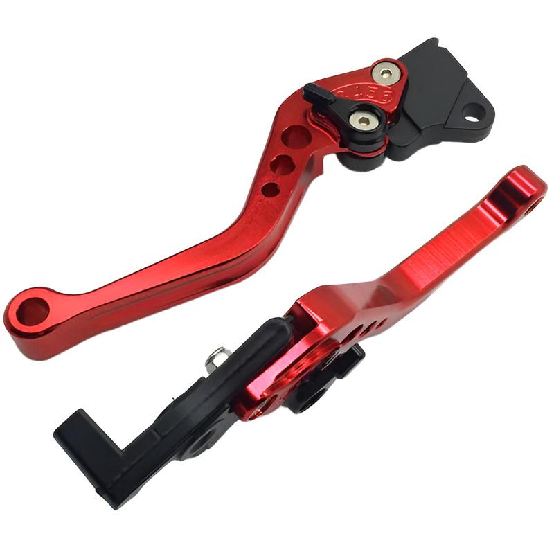 1 Pair Red Brake Clutch Lever Handle Fit For Honda CBR1000RR Fireblade CB1000R
