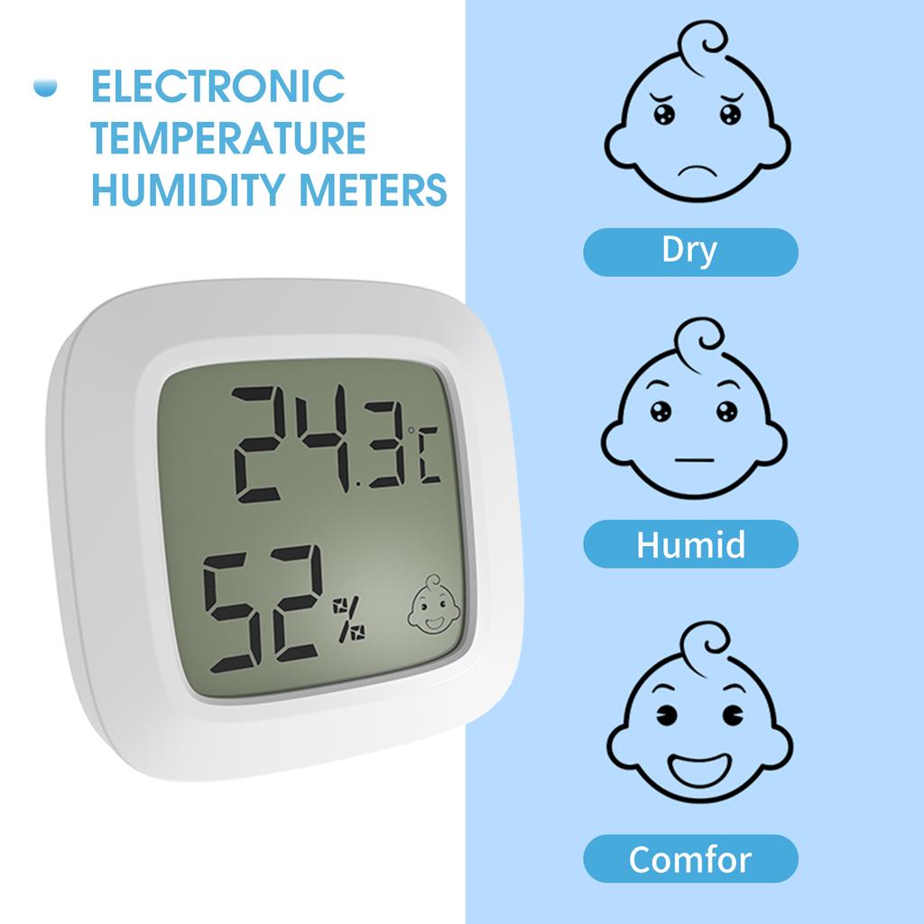 Digital Hygrometer Thermometer,   Greenhouse   Living Room Electronics Room Thermometer Indoor Temperature Humidity Meter
