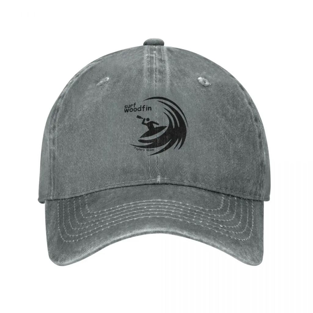 Surf Woodfin Whitewater Wave Baseball Cap golf hat genuine Hat Unisex dad hat Designer Womens Unisexs