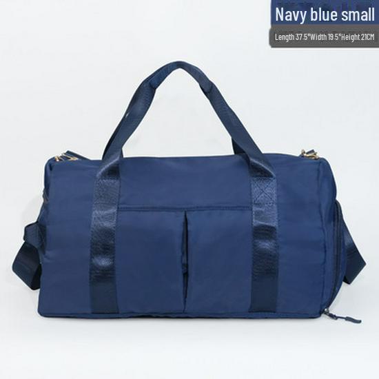 Вместительная дорожная сумка из ткани Оксфорд с разделением сухого/мокрого для спорта и фитнеса