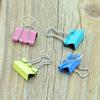 (Nikita) 60x Colorful Metal Paper File Ticket Binder Clips 15mm Office School Supply Clip