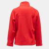 Red Fleece Zip-up Sports Jacket with Funnel Neck Child ROSSIGNOL