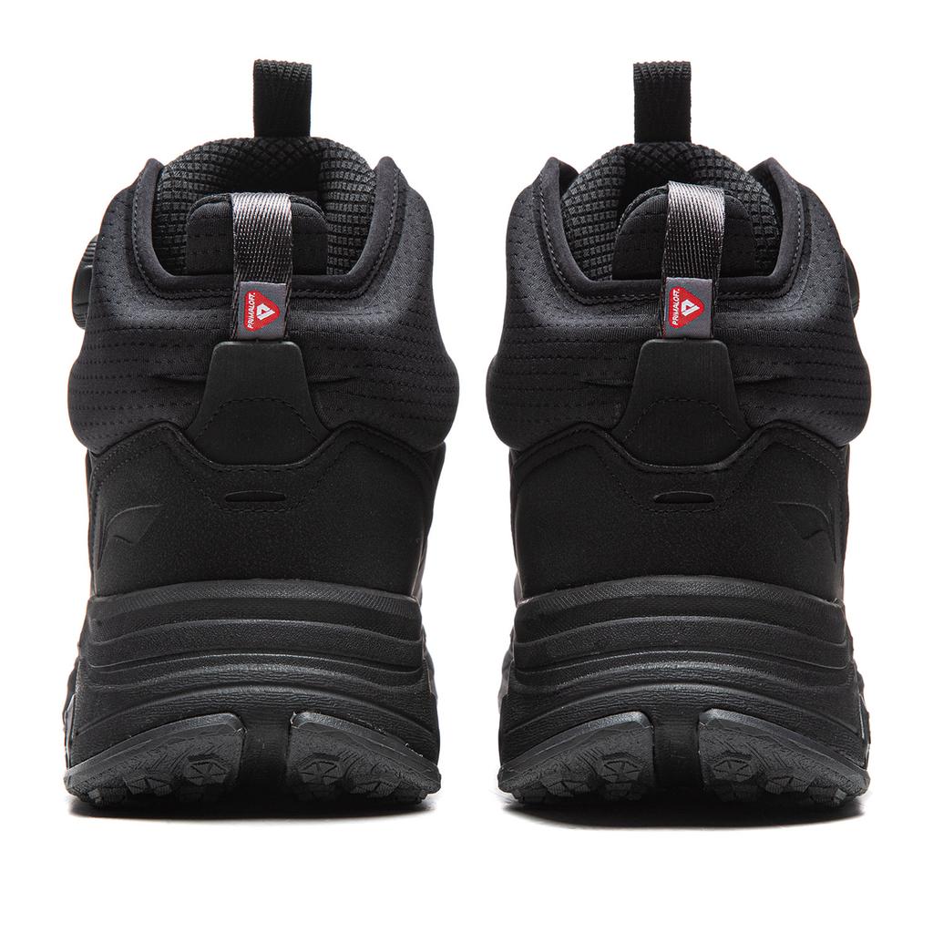 Li Ning Star Path 2 Амортизация Скользкие Устойчивые к истиранию Поддержка Средняя высота Повседневная обувь Унисекс Черный AGLV283-3