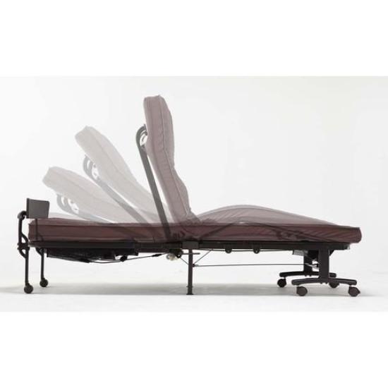 Кровать Atex Электрическая Раскладная Кровать с Наклоном Низкоэластичный Уретановый Матрас 105x203x59см AX-BE735
