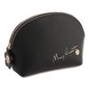 MARY QUANT Сумочка-косметичка Flipside Daisy круглая L x x D6см Черная H13.5 W18.5