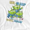 Toy Story Boys Eat Sleep Game Repeat Aliens T-Shirt