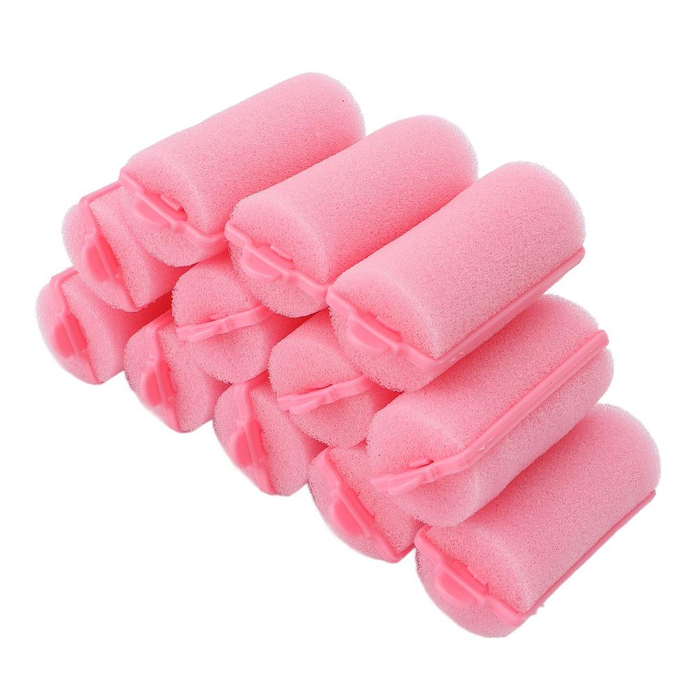 12pcs Soft Foam Sponge Hair Roller Flexible Sponge Hair Curler Soft Hair Curler Home Salon