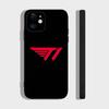 Чехол для телефона с логотипом киберспортивной команды T-T1 F-Faker для iPhone 17 Air 16 15 14 13 Pro Max 11 12 Черный силиконовый чехол