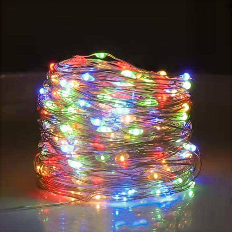 Рождественская гирлянда из светодиодных сказочных огней EU/USB DC питание пульт дистанционного управления Хэллоуин гирлянда сказочный свет для свадебной вечеринки рождественское украшение