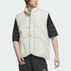 Adidas Originals FW24 The Down Vest Casual Sports Теплый Удобный Жилет Мужские Жилеты Серебристо-Серый JD3741