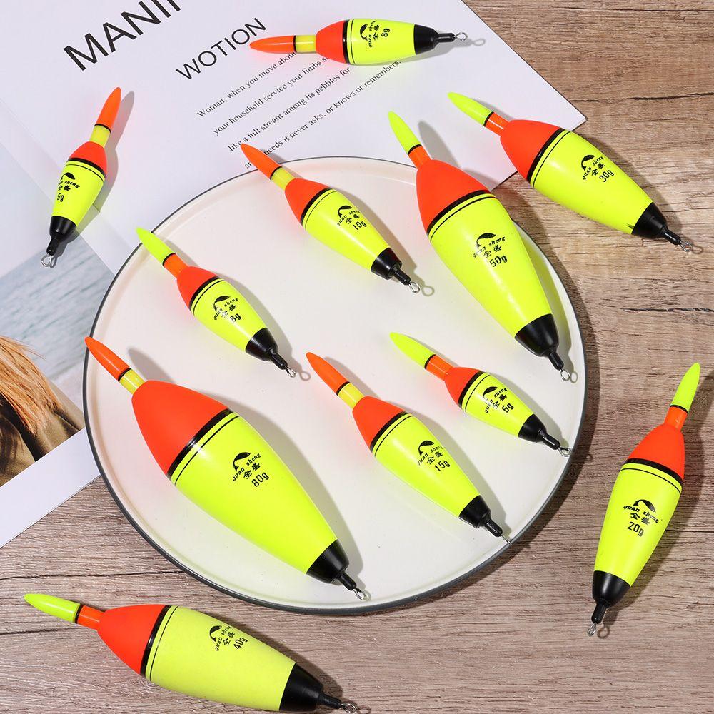 Portable Plastic Buoyancy Electronic Bobber Ball Boia Eva Foam Fishing Night Float