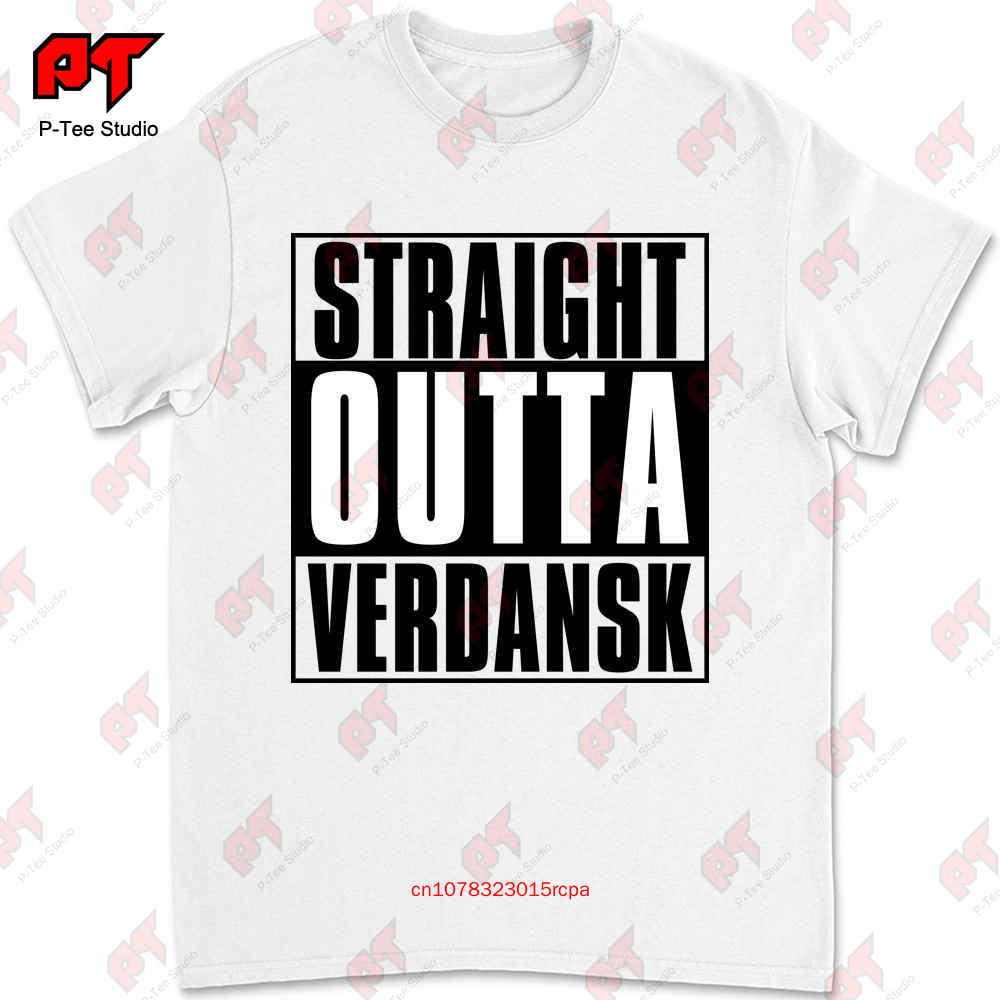 Gaming Duty Call Zone Of War Straight Outta Verdansk Tshirt S457