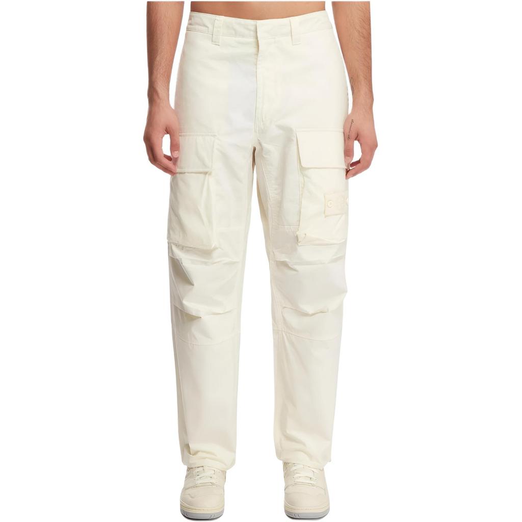 STONE ISLAND Logo Patch Cargo Pants 8015309F1-V0099