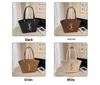 Luxury Woven Tote: 2025 Women's Large Capacity Crossbody & Shoulder Bag