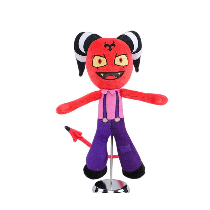 Плюшевая игрушка-кукла Helluva Boss, 30 см, мягкая анимация, Helluva Boss S2, Столы, плюшевые игрушки, подарки для фанатов