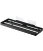 Yamazaki Tower Floating Bathroom Storage Rack with Film W30 X X Film Model 5398 Hooks, Black, Approx. D11.5 H4.7cm (excluding Hooks),
