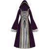 Medieval Floor Length Dress for Women Cosplay Costumes Carnival Middle Ages Stage Performance Gothic Court Victoria Dresses