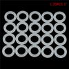 20 шт. 1/2 дюйма 3/4 дюйма 1 дюйма резиновое плоское уплотнительное кольцо с шайбой, кольцо для крана