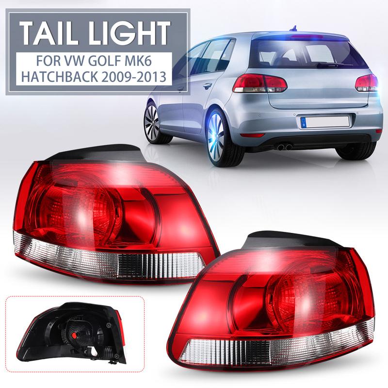1 шт. Наружный задний фонарь для VW Golf Mk6 Golf 6 Хэтчбек 2009-2013 Задние фонари Задний фонарь заднего хода Боковой фонарь для вождения Без ламп