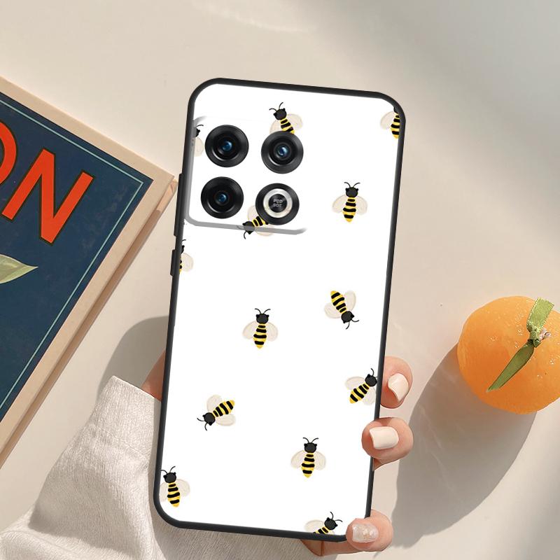 Bee Bumblebee Pattern Case For OnePlus 13R 12R 10R 13T 10T 11 12 13 15 OnePlus Nord 5 CE 2 3 4 Lite N20 N30 Cover