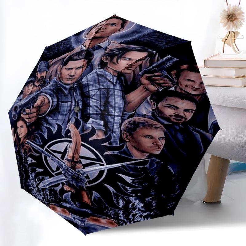 Supernatural Forces Unleashed Folding umbrella Umbrella Suitable for all seasons light outdoor Three folds