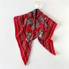 New Spring and Summer Headscarf Printed Twill Large Square Scarf Small Fragrant Silk Scarf Women's Anti-scarf Decorative Scarf Shawl