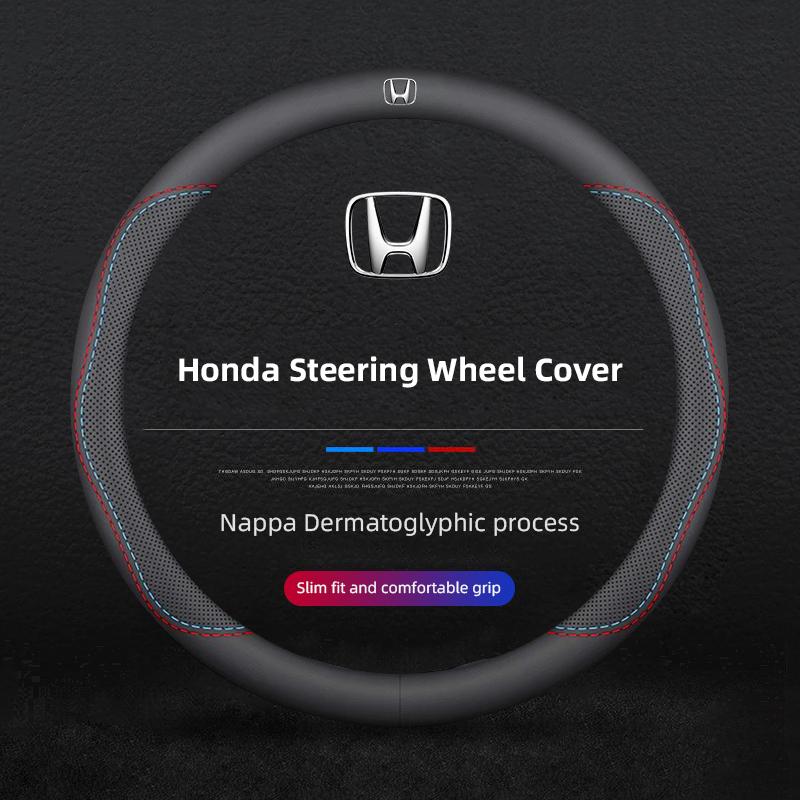 Honda Dedicated Steering Wheel Cover Car Interior Accessories For Honda Civic Fit Jazz Accord Pilot CRV Odyssey Passport City