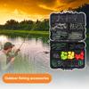 Fishing Hooks Accessories Set with Storage Case Rust Resistant Lightweight Compact Portable Fishing Rig Kit